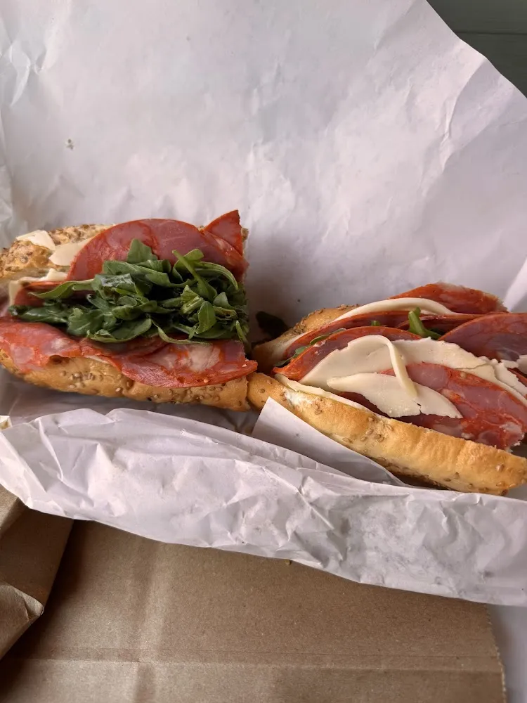Italian Bagel Sandwich